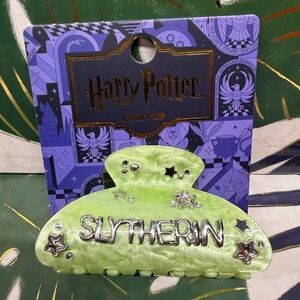 Harry Potter Slytherin Green Claw Hair Clip NWT